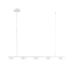 8265/5 COMFI LN26 234 металл, белый Светильник подвесной GX53 LED 5*7W 220V TORINA