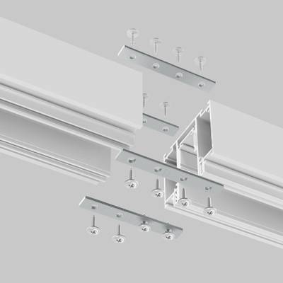 Комплект прямых соединителей для демпферного шинопровода, 4 шт, TRA034D-C-42S. TM Maytoni