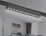 Светильник светодиодный трековый для шинопровода Magnetic Ultra Slim GV1409 BK черный IP20 12W 4200K 48V 24° 230*26*24