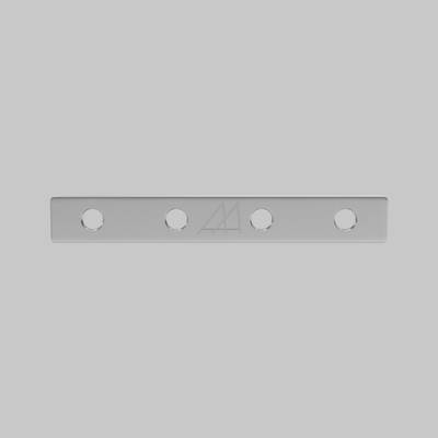 Комплект прямых соединителей для демпферного шинопровода, 4 шт, TRA034D-C-42S. TM Maytoni