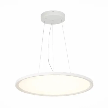 ST602.543.56 Светильник подвесной Белый LED 1*56W 4000K 5 040Lm Ra>80 120 IP20 D600xH35 90-265V