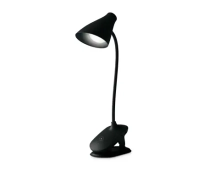 Светильник светодиодный настольный DE707 BK черный LED 3000-6000K 4W