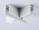 Коннектор X-образный для накладного шинопровода Magnetic GL3375 WH белый 170*170*53.7