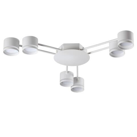 8235/6C COMFI LN26 242 белый, металл Люстра потолочная LED GX53 6*12W 220V GARETA