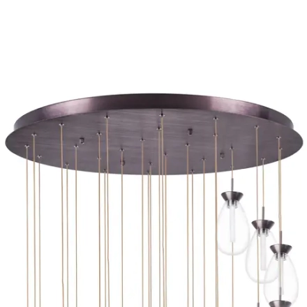 805289 Люстра COLORE LED 28х4W 5600LM КОФЕЙНЫЙ/МУЛЬТИКОЛОР 3000K Lightstar