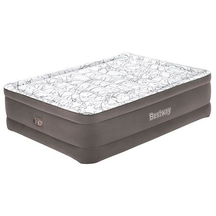 Матрас надувной двухместный Queen-size Tritech Fashion Flock со встроенным электронасосом 203*152*56 см 6713E Bestway