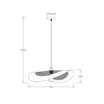 Подвесной светильник Arte Lamp WOODSTOCK A7059SP-1BK, 1хE27