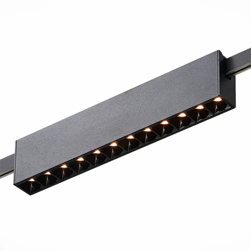 ST816.446.12 Магнитный трековый светильник FARM Черный LED 1*12W 4000K 609Lm Ra90 40 IP20 L232xW24x
