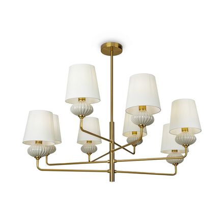 Подвесной светильник Ceramics FR2029PL-08BS, E14х8. TM Maytoni