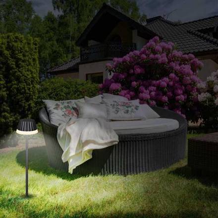 358458 STREET NT20 381 черный Ландшафтный светильник IP54 LED 4000K 10W 220V GONNA