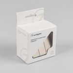 Механизм выключателя трехклавишный непроходной SWT-MK03-PL-GD-V (250V, 10A) (Arlight, -)