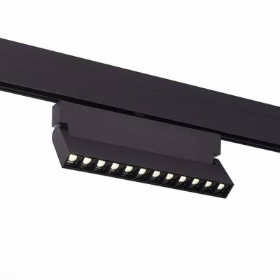 ST362.446.12 Магнитный трековый светильник Черный LED 1*12W 4000K 1 009Lm Ra&gt;80 36° IP20 L219xW22xH134 48V