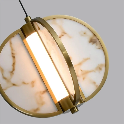 5447/12L L-VISION ODL_EX25 085 Подвесной светильник бронзовый/металл/акрил/искусственный алебастр IP20 LED 12W 3000K 220V TOSCANA