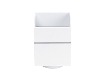 Накладной светодиодный точечный светильник TN257 WH/S белый/песок LED 4200K 7W 80*80*100
