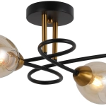 IL8263-4COU-79 BK GD Celeste светильник потолочный ILLUMICO, E27х4