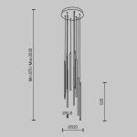 Подвесной светильник Луч света / Light stick 3000К 46Вт, MOD236PL-L54B3K. TM Maytoni
