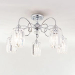 Citilux Синди CL330151 Люстра хрустальная Хром