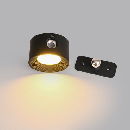 6540/3WL LEDIO LN23 000 черный Бра LED 3W 4000K 240Лм 220V YUMA