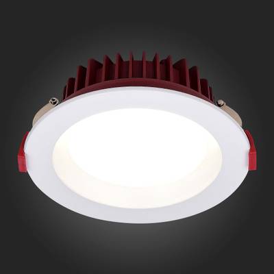 ST752.548.12 Св-к встр. Белый LED 1*12W 4000K 960Lm Ra80 100° IP44 D115xH47 100-240VV