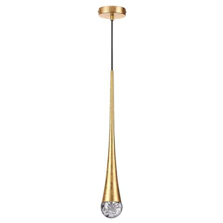 4278/1 L-VISION ODL21 241 прозрачн/золот фольг-ние Подвесной светильник IP20 GU10 LED max 6W GOTA
