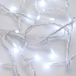 Светодиодная гирлянда ARD-STRING-HOME-5000-CLEAR-50LED-STD WHITE (230V, 3.5W) (Ardecoled, IP20)