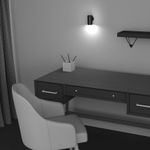 Настенный светильник (бра) FOCUS S GU10х1, C068WL-01B. TM Maytoni