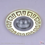 09504-9.0-001MN MR16+LED3W WH/GD светильник точечный Reluce, GU5.3х1