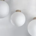 812033 Люстра GLOBO 1х40W E14 champagn gold/white Lightstar