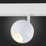 ST354.536.12 Магнитный трековый светильник белый LED 1*12W 3000K 680Lm Ra&gt;80 36° IP20 L120xW100xH195 48V