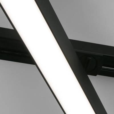 Basic System Трековый светильник 20W 4200K X-Line черный матовый однофазный LTB54