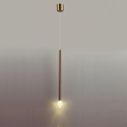 4374/3LA HIGHTECH ODL26 279 светильник золото/хрустальн. стекло/металл IP20 LED 3W 400Лм 3000K 220-240V FIANO