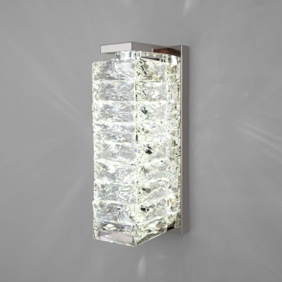 Настенный светильник с хрусталем 40259 LED хром, LED