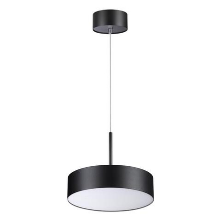 358762 OVER NT21 410 черный Светильник накладной светодиодный, длина провода 2м IP20 LED 30W 4000K 2600Лм 100-265V PROMETA