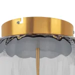 809061 Люстра CELESTA LED 1х12W 600LM ЗОЛОТО/ДЫМЧАТЫЙ 3000K Lightstar