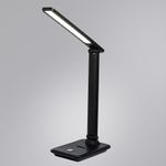 Офисная настольная лампа Arte Lamp CAMBRIDGE A5123LT-1BK, 1хLED