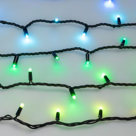 Светодиодная гирлянда ARD-STRING-PRO-10000-BLACK-95LED-LIVE RGBW-DMX (24V, 10W) (Ardecoled, IP65)
