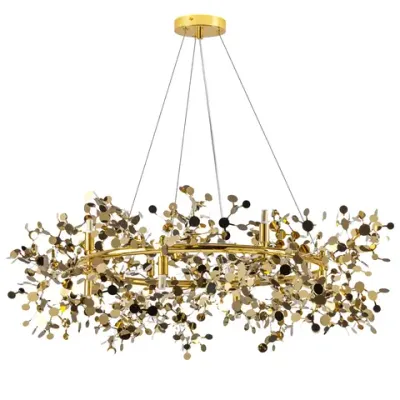 721382 Люстра EXTRA 8х5W(led) G9 ЗОЛОТО Lightstar