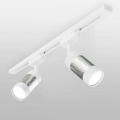 Basic System Трековый светильник GU10 Mizar Белый/серебро MRL 1007