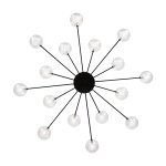 Потолочный светильник Celebrity FR5242CL-16B1, G4х16. TM Maytoni