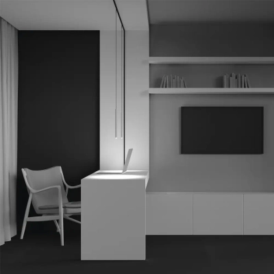 Трековый светильник Скольжение / Skim Levity 4000К 3Вт 36°, TR191-1-3W4K-M-BW. TM Maytoni