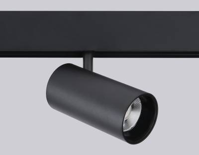 Светильник светодиодный для шинопровода Magnetic GL3841 BK черный 20W 4200K 48V IP20 24° D67*138