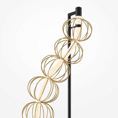 Напольный светильник (торшер) Golden Cage 3000К 48Вт, MOD216FL-L38G3K. TM Maytoni