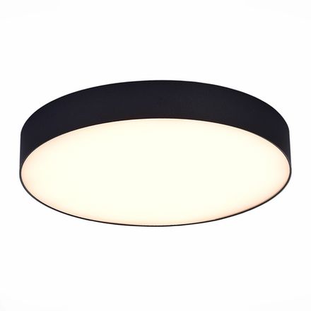 ST606.432.48 Светильник потолочный Черный LED 1*48W 3000K 4 320Lm Ra&gt;85 120° IP20 D400xH55 185-265V