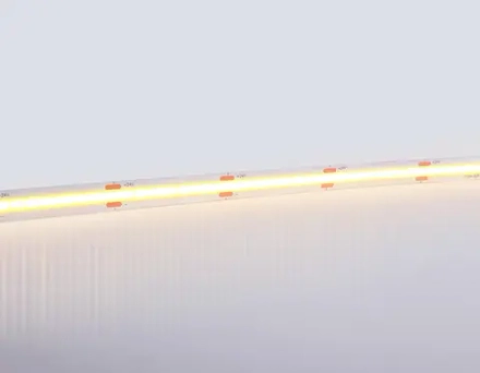 Светодиодная лента GS4751 COB 528Led/14W m/ 24V IP20 3000K/ 5m*10mm*2mm кратность резки 45.45mm (2 конт.)