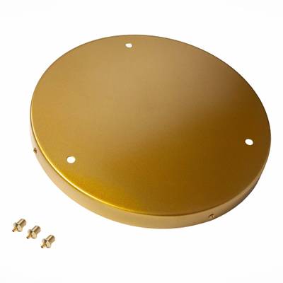 SL001.203.03 Потолочное крепление на 3 лампы (круглое) ST-Luce Золотистый