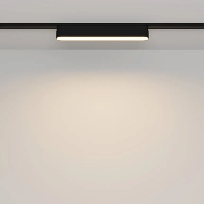 Трековый светильник Базис / Basis Radity 3000K 12Вт 120°, TR080-1-12W3K-B. TM Maytoni