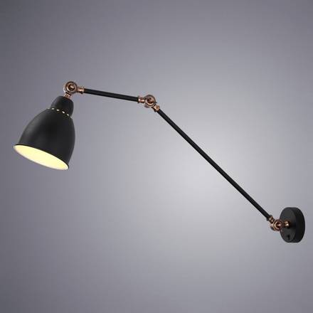 Бра Arte Lamp BRACCIO A2055AP-1BK, 1хE27