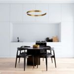 6535/43L LEDIO LN23 224 латунь Светильник подвесной LED 43W  3000/4000/6000К 220V INDIE