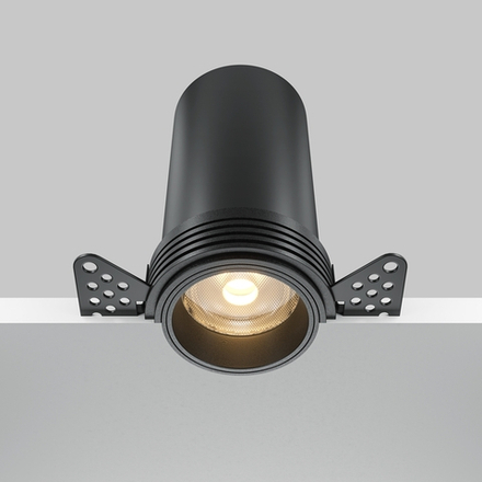 Встраиваемый светильник Фокус / FOCUS LED 12 Вт 3000 К 50°, DL125-L12-3K-TRS-B. TM Maytoni