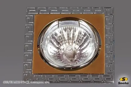 4015/E1 MR16 SG+CR светильник точечный Sneha, GU5.3х1